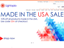 Tablet Screenshot of lightopiaonline.com